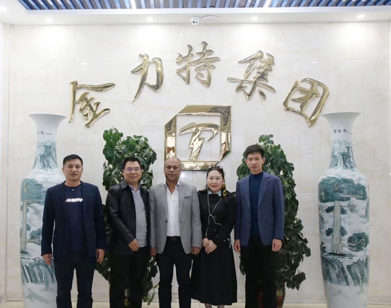 客戶合影